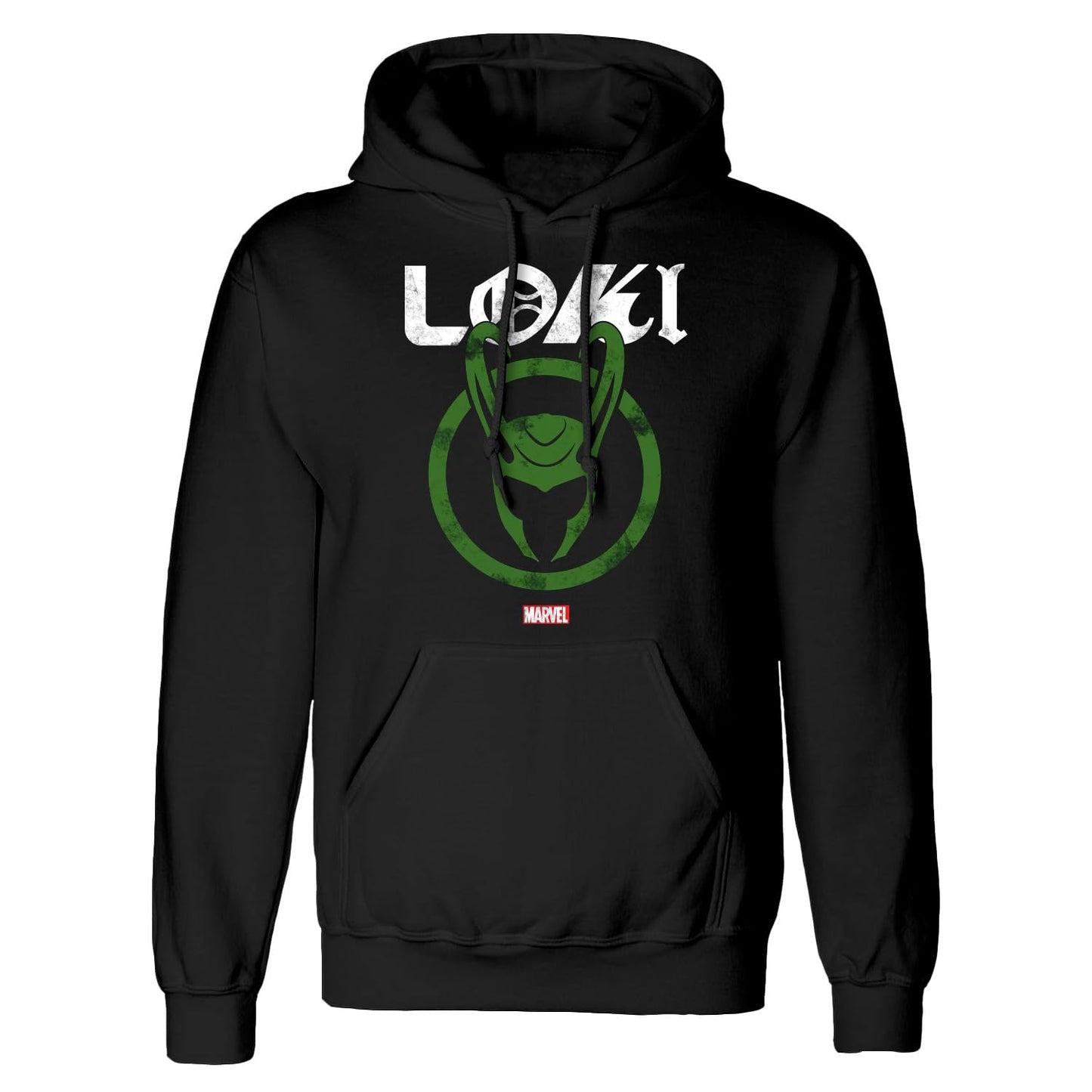 Marvel: Loki Season 2 - Distressed Logo (Felpa Con Cappuccio Unisex Tg. L)