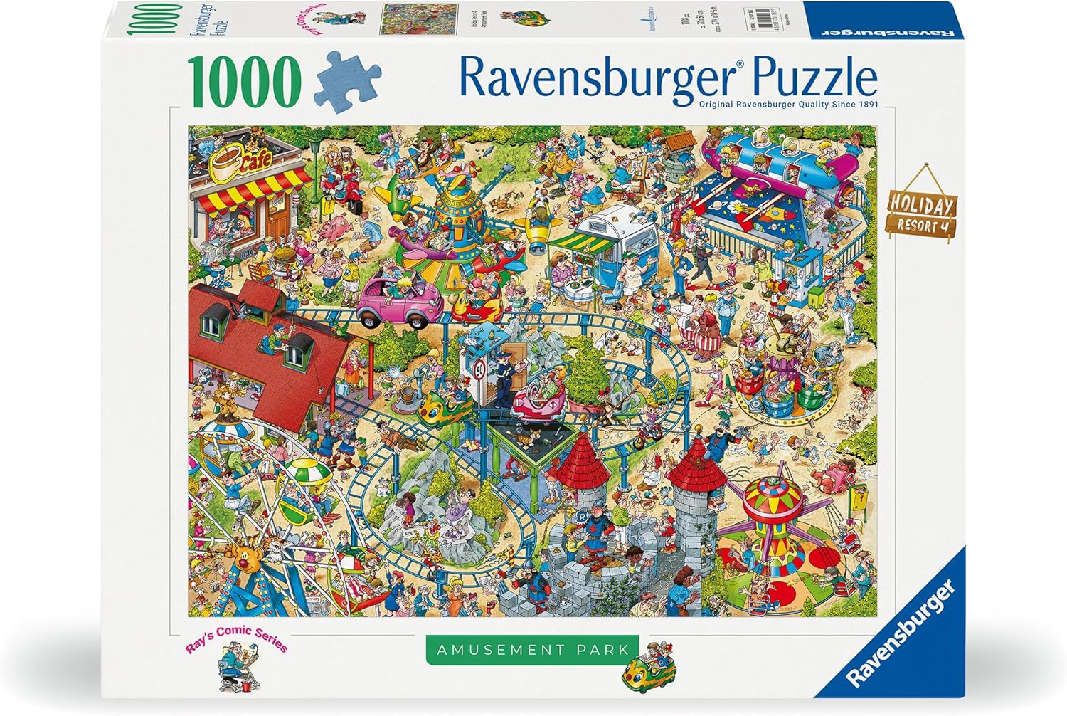 Ravensburger - Legpuzzel Holiday Resort 4: The Amusement Park 1000st.