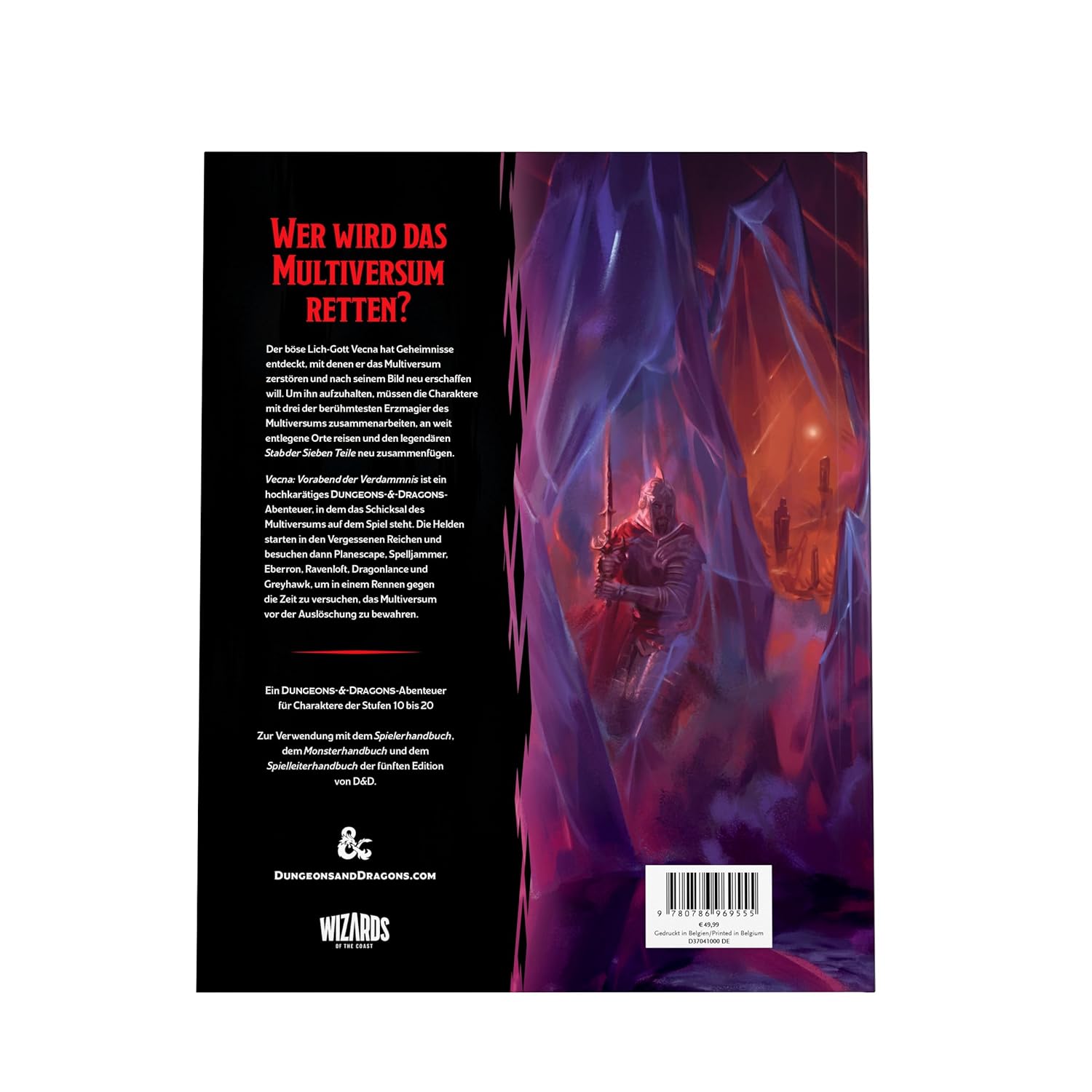 Dungeons & Dragons – Vecna Vorabend der Verdammnis | D&D-Kampagne für die Stufen 10-20 | RPG-Abenteuerbuch (Deutsche Version)