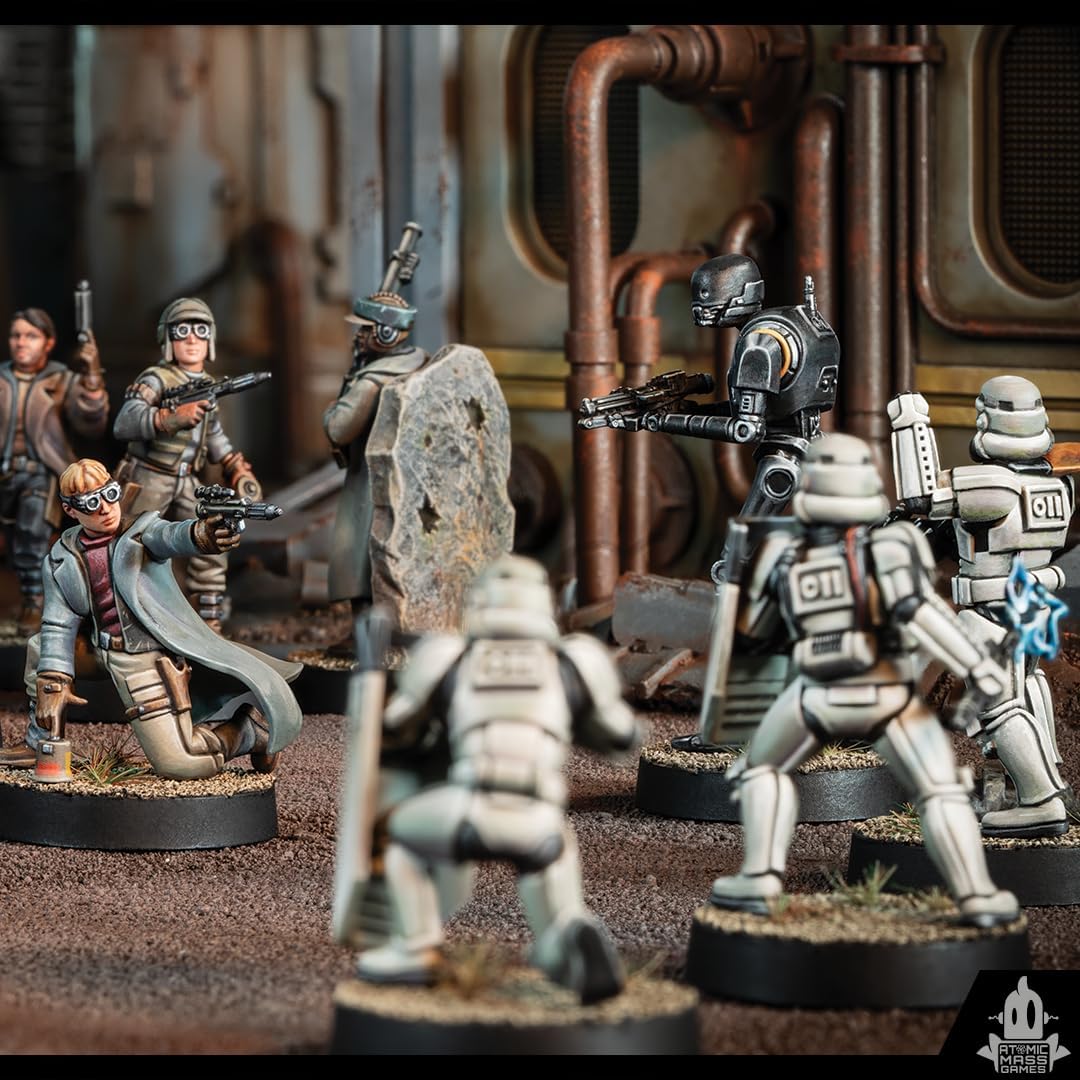 ATOMIC MASS GAMES | Star Wars Legion: Rebel Sleeper Cell UNIT EXPANSION | Miniatures Board Game | Ages 14+ | 1-2 Players | 90+ Minutes Playing Time