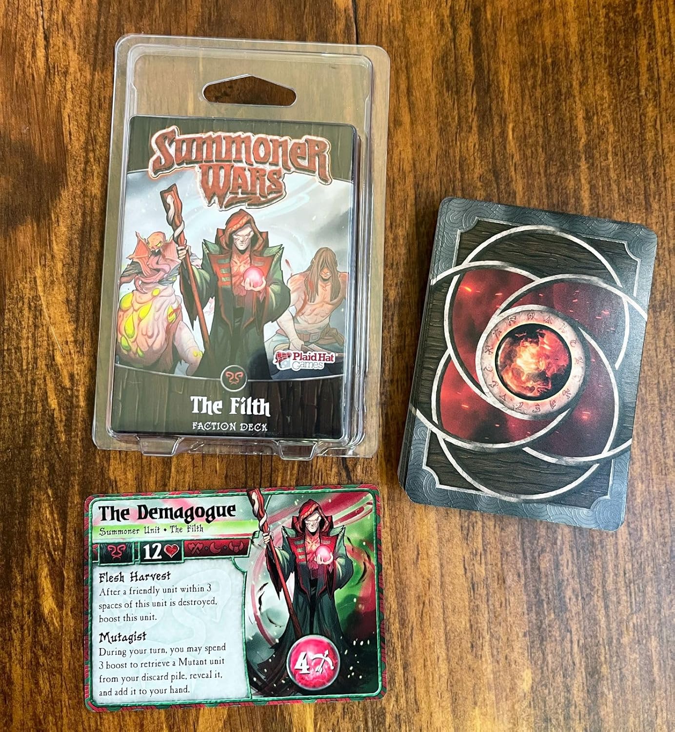 Plaid Hat Games Summoner Wars The Filth Faction Deck Kaartspel Uitbreiding Vanaf 9 Jaar 2 Spelers Angel Talig