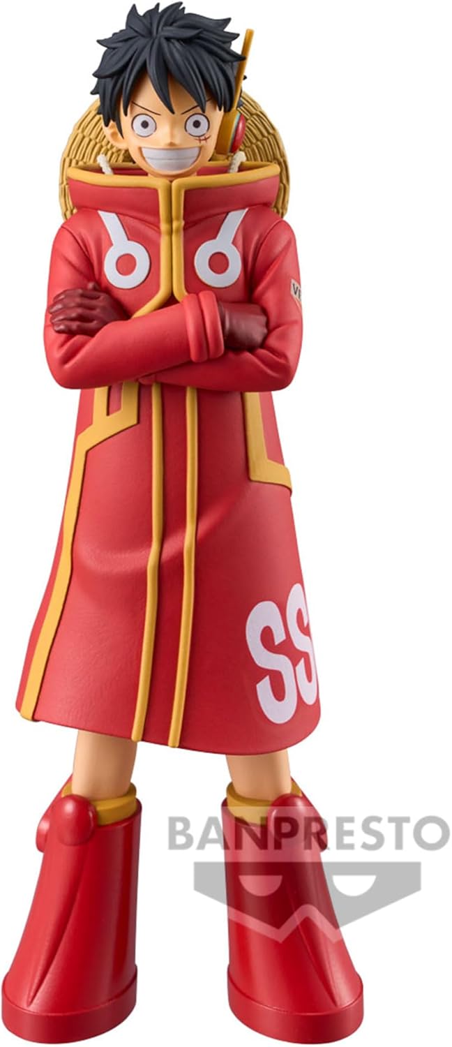 Banpresto - One Piece - Monkey D. Rufy (ver.B), Bandai Spirits DXF ~ La serie Grandline ~ Figura