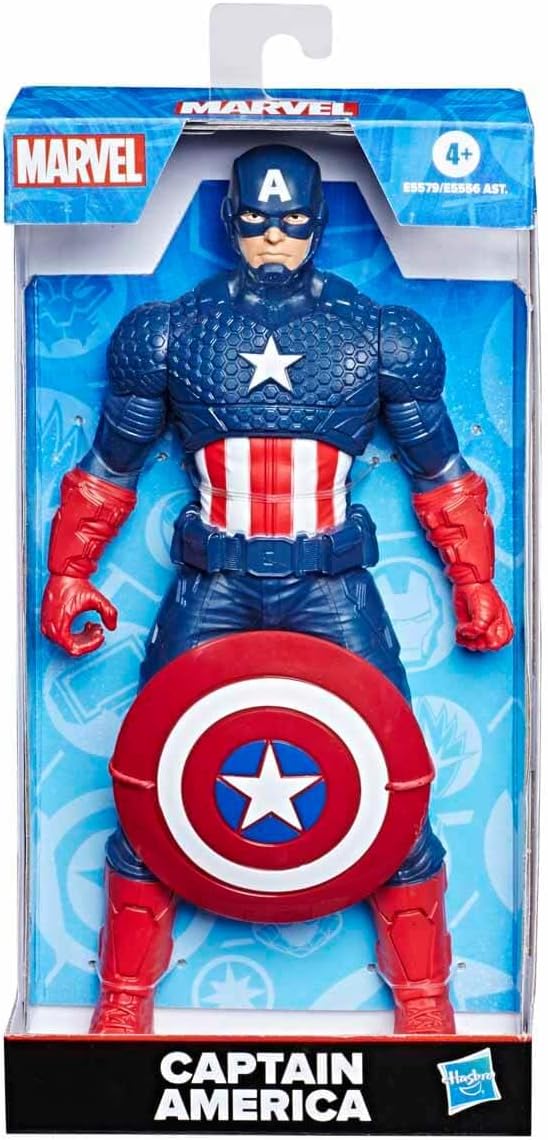 Hasbro Figur Aktion Classic Captain America 25cm Original E5579 Marvel