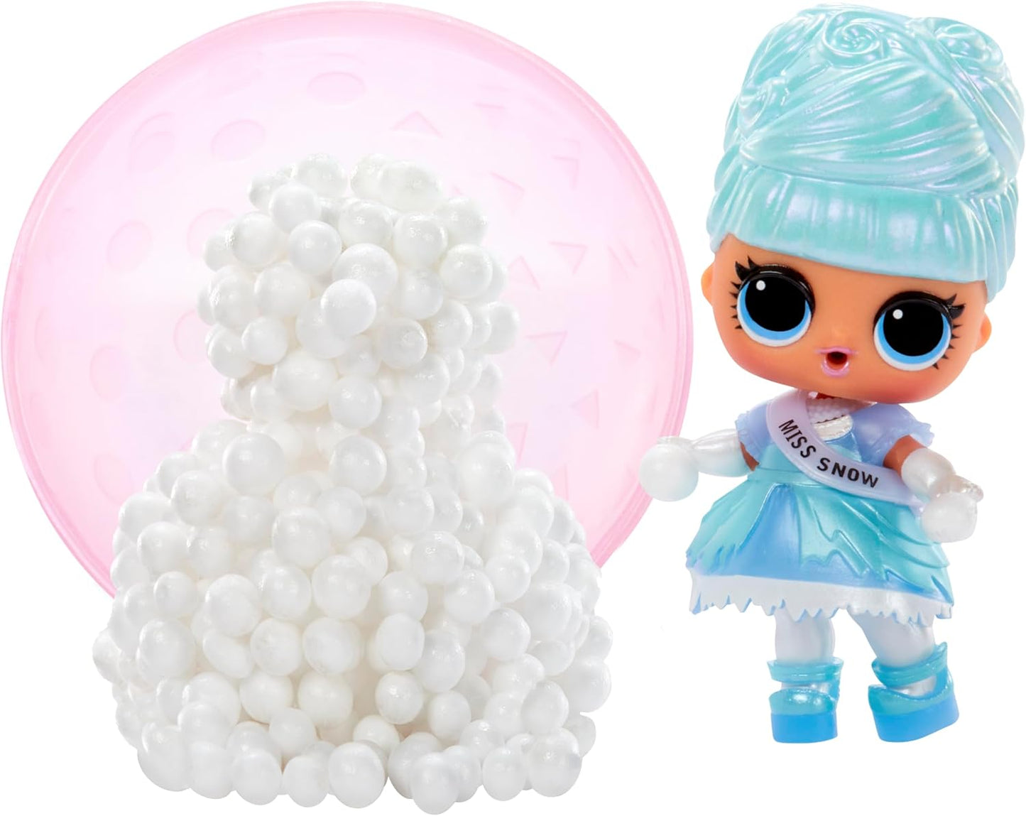 L.O.L. Surprise! Winter Snow Tot - 1 Verzamelpop met Magische Sneeuwverrassing, Geblindeerde Verpakking, 8 Verzamelbare Poppen, met IJzig Coole Kleding en Accessoires, voor Kinderen Vanaf 4 Jaar