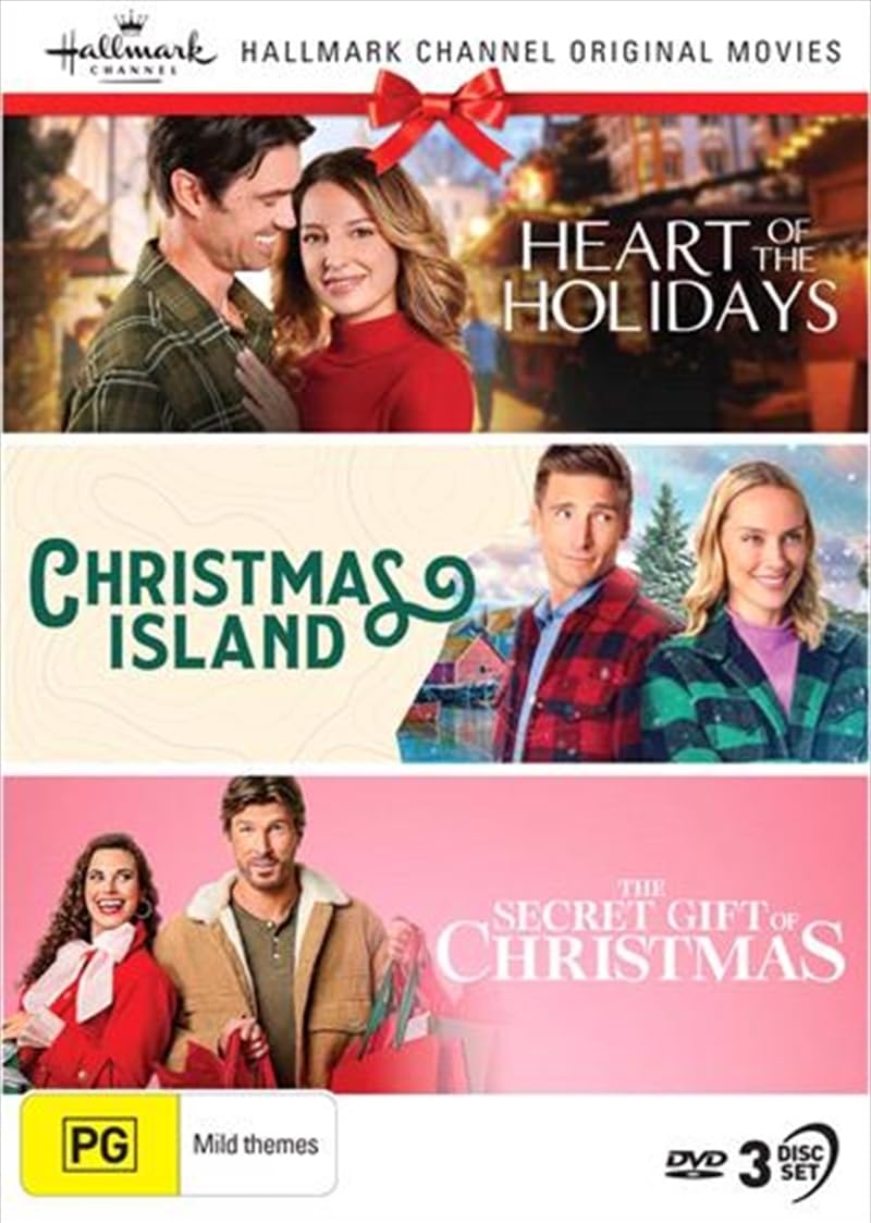 Hallmark Christmas Collection #40 (heart Of The Holidays / Christmas Island / The Secret Gift Of Christmas) - Dvd (Impor