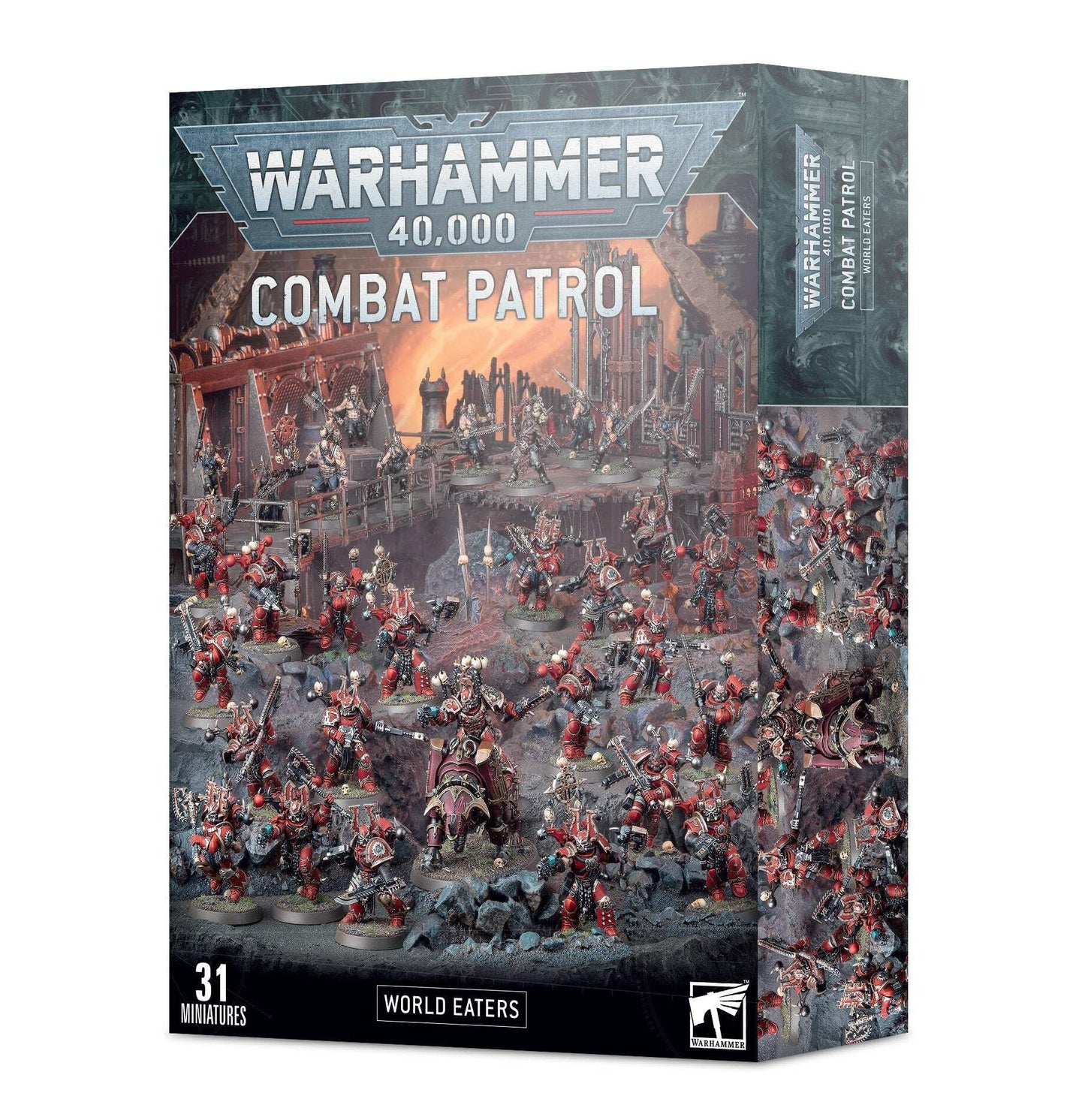 Warhammer 40k Games Workshop - Warhammer 40,000 - COMBAT PATROL: World Eaters, Grey