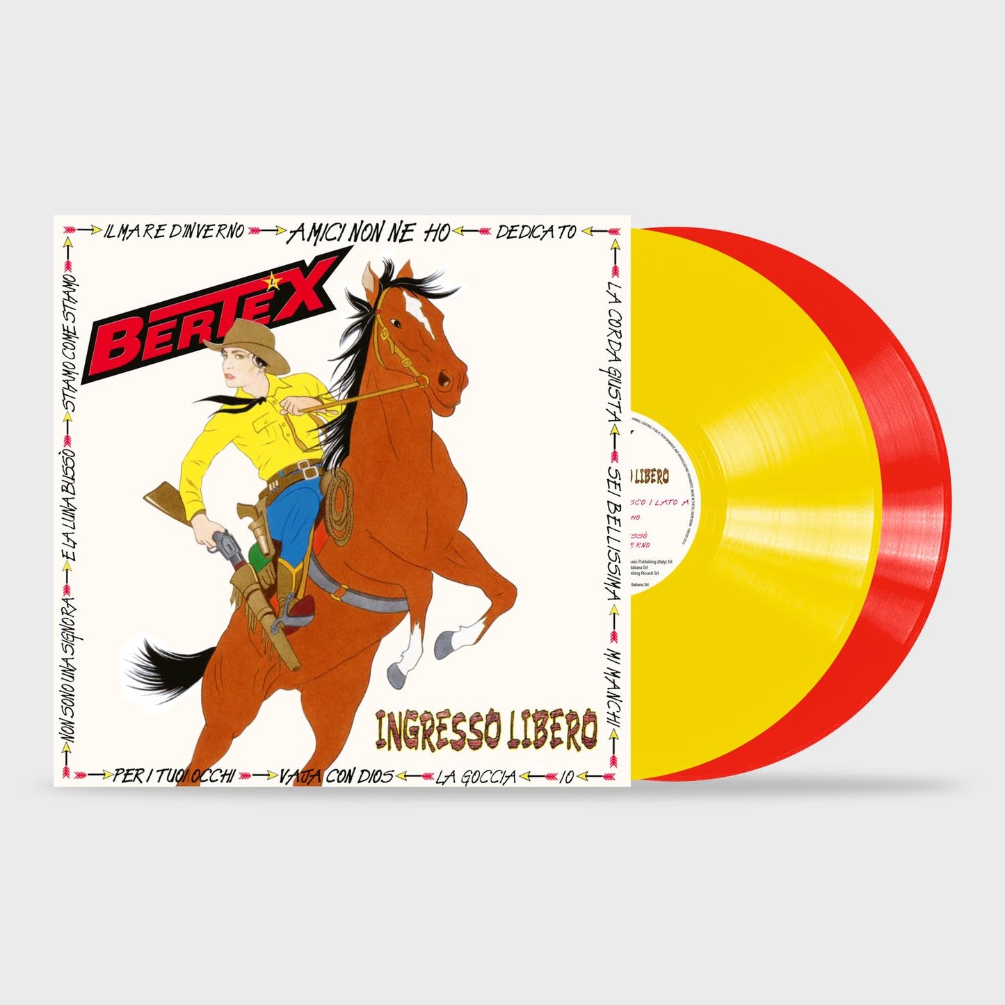 Ingresso Libero (LP 180gr Yellow-Red
