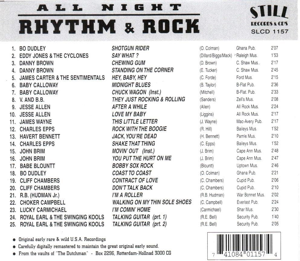 All Night Rhythm & Rock