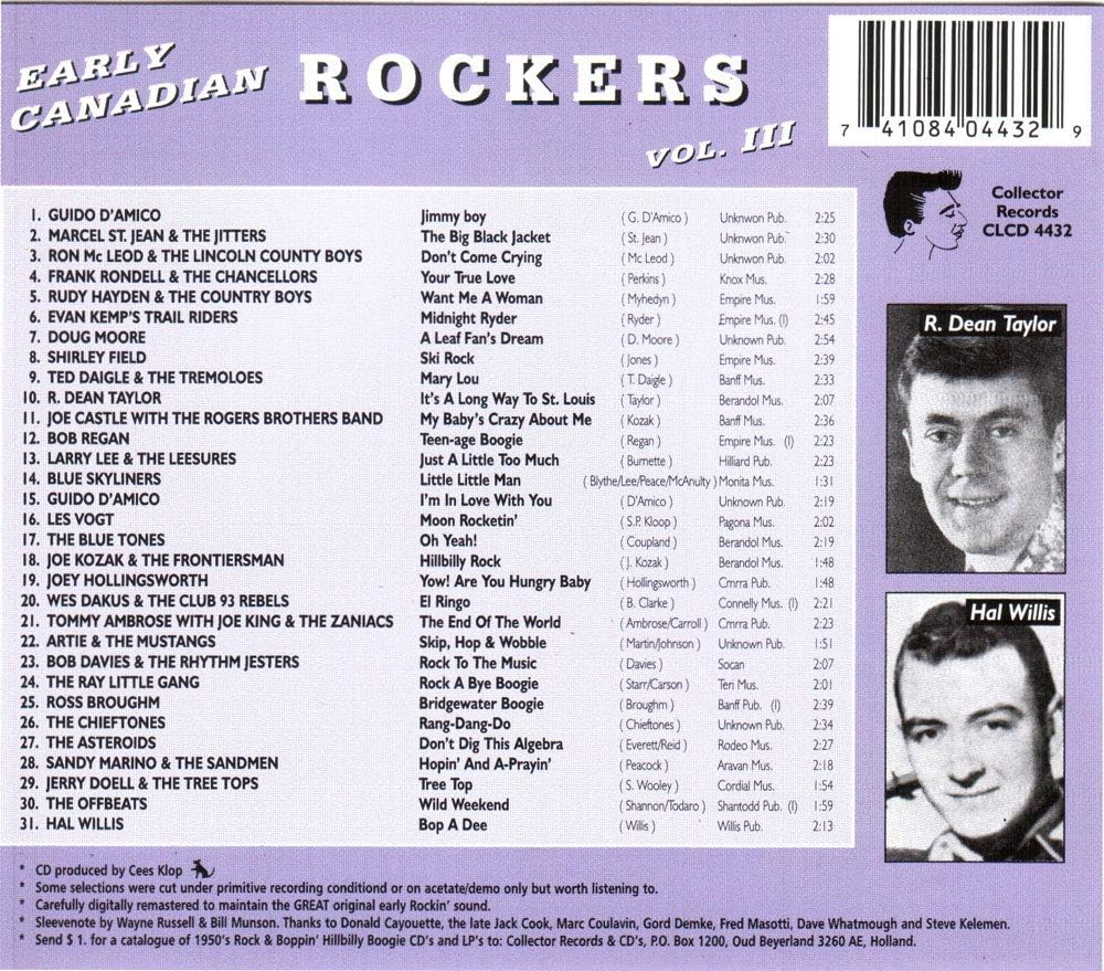 Early Canadian Rockers, Vol. 3