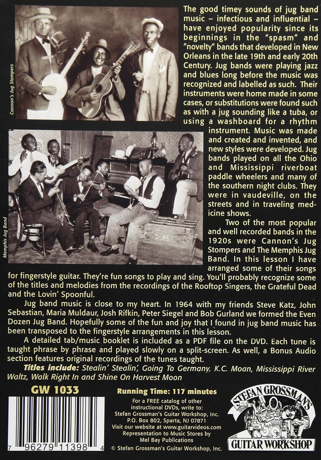 Jug Band Music For Fingerstyle Guitar
