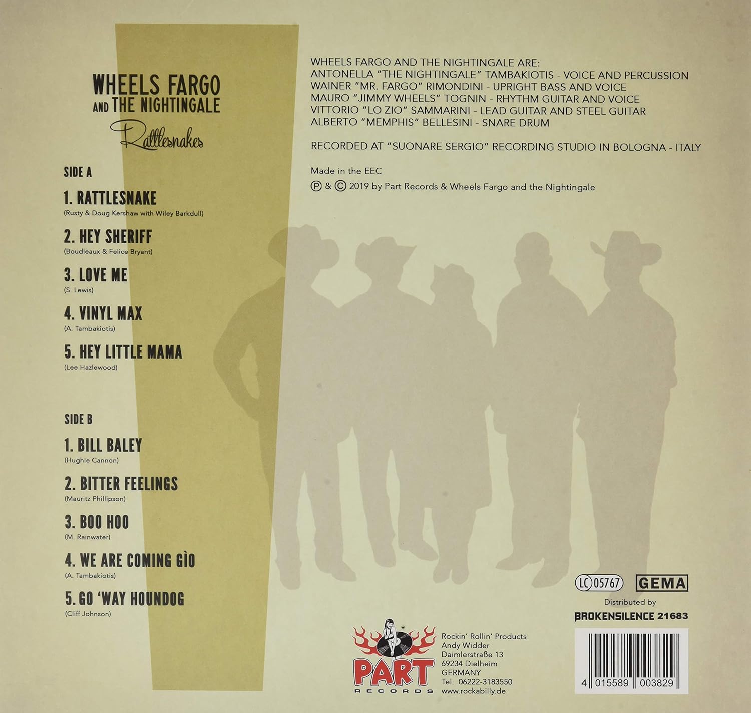 Rattlesnakes (10")