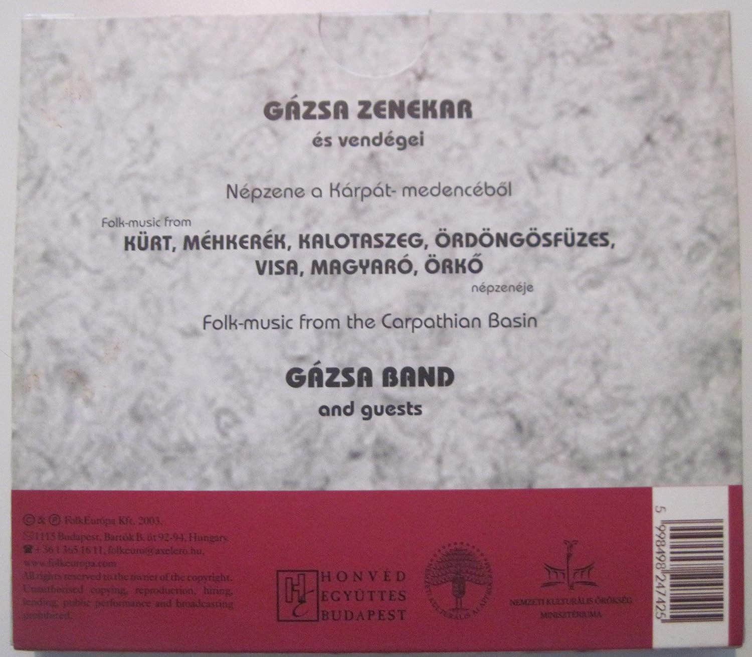 Budapesttol Kommandoig/From Budapes