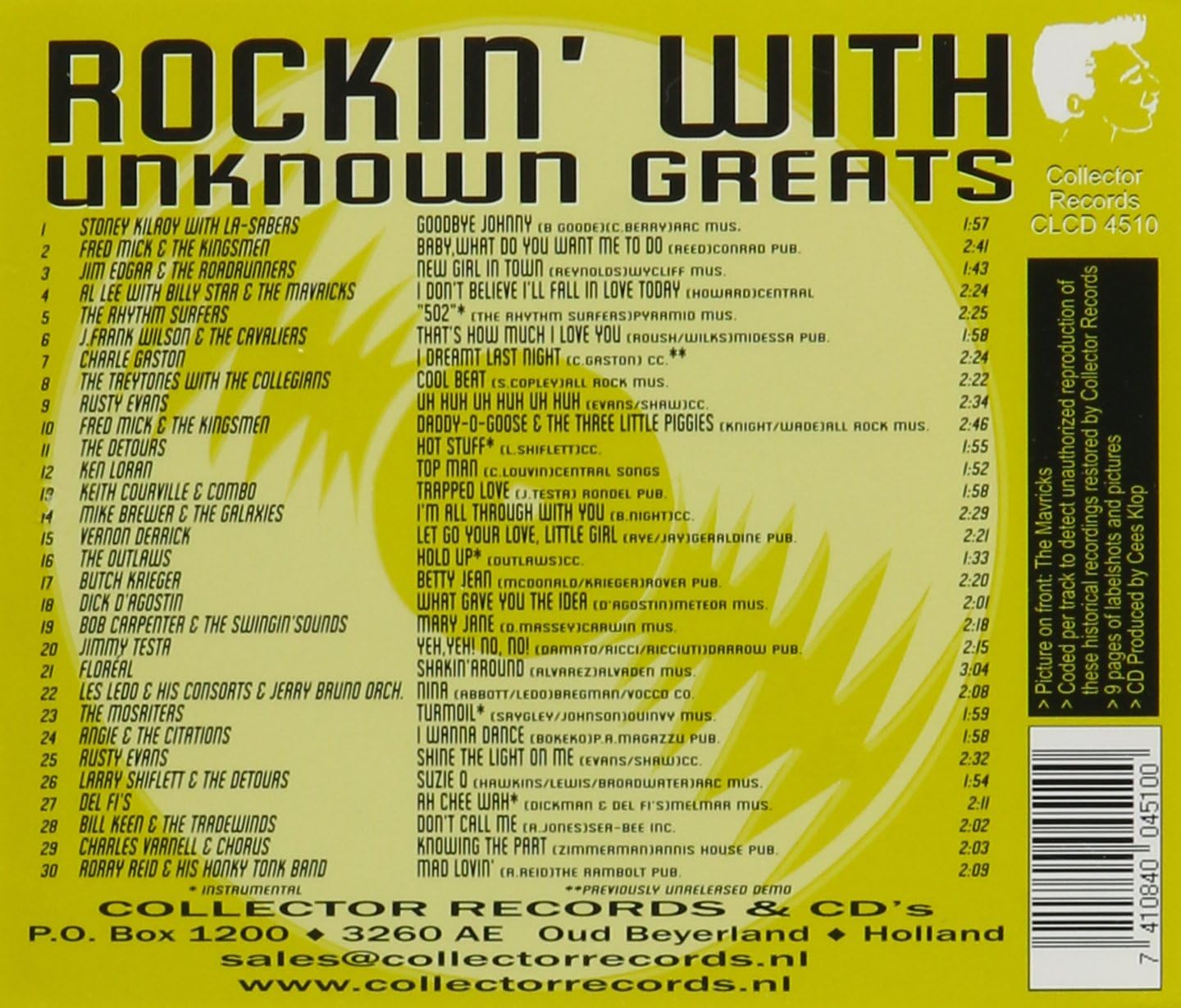Rockin' With Unknown Greats
