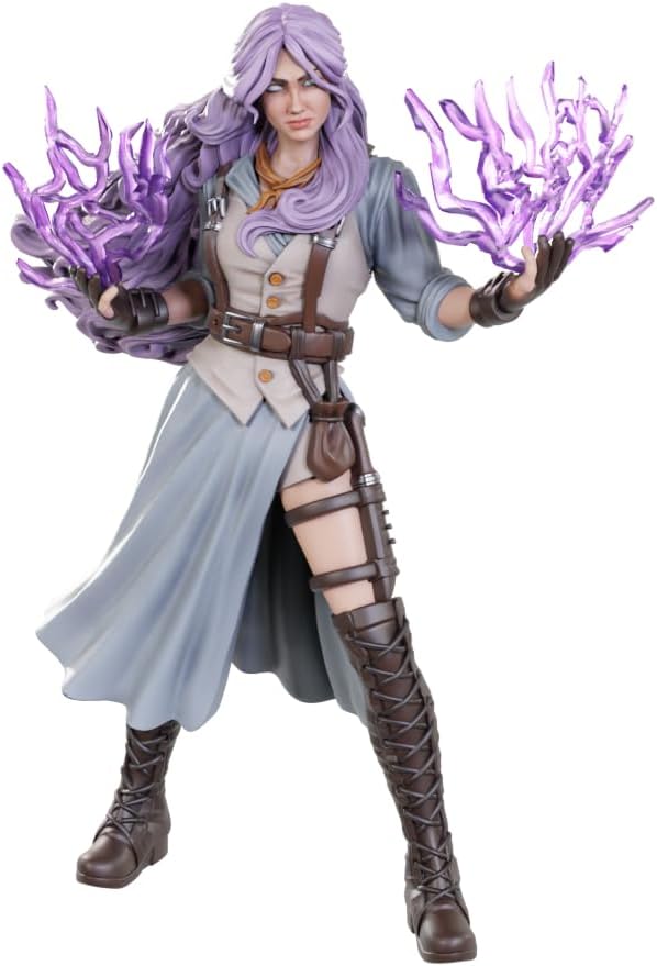 WizKids Critical Role Unpainted Miniatures: Imogen Temult | Unpainted Miniatures | Wave 23 Plastic Imogen Temult