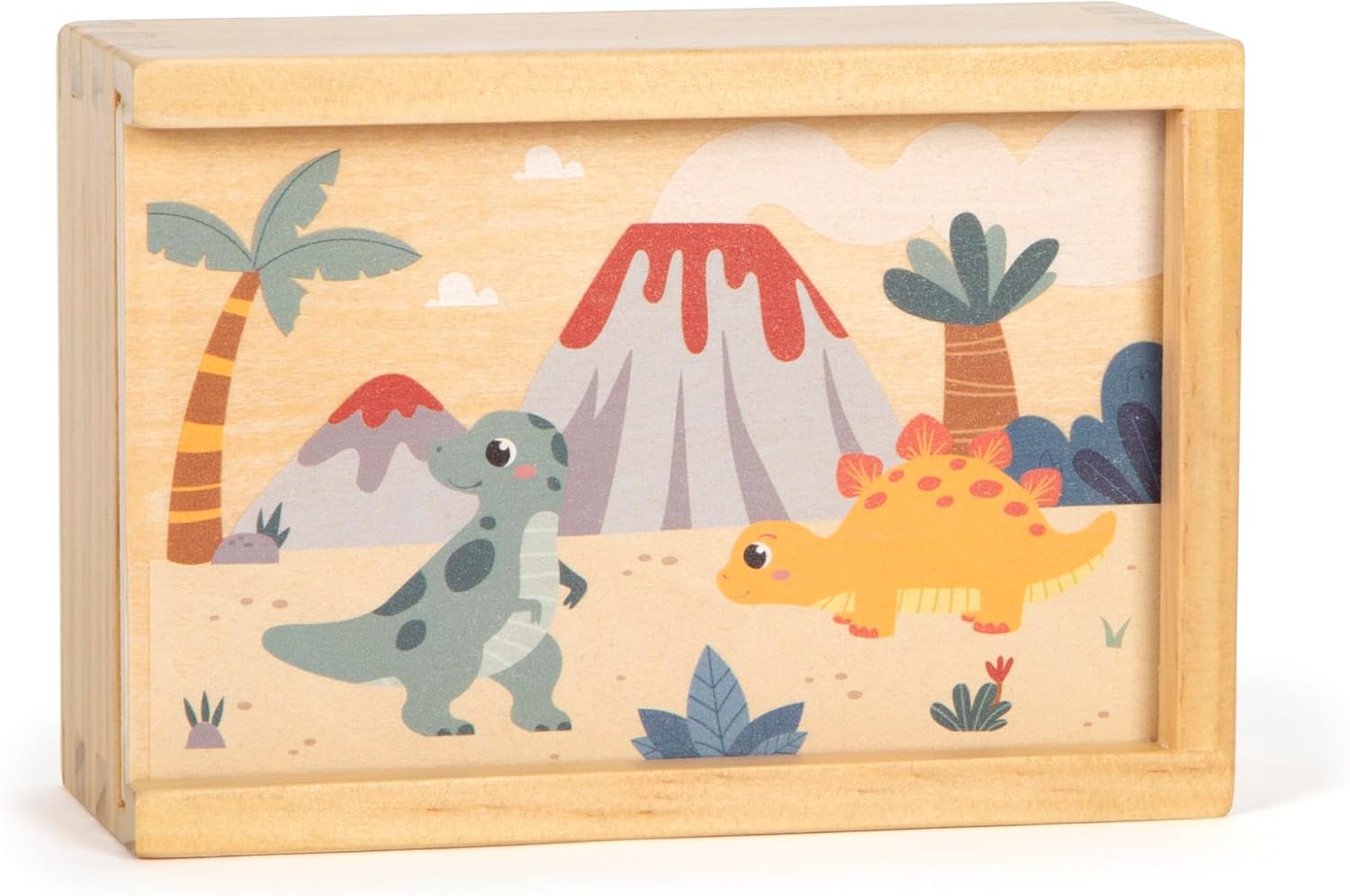 small foot Memory Dino, memory game made of FSC® 100%-certified wood, for kids aged 2+ years old, 12616