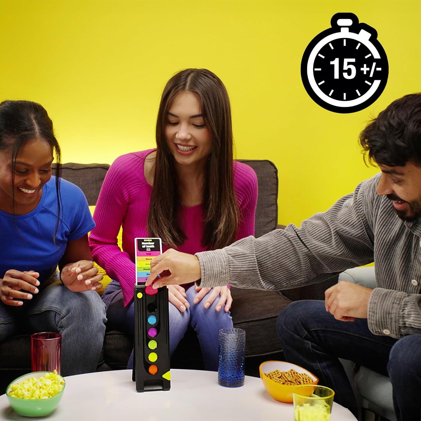 Drop Trivia Game, Electronic Party Board Game from Trivial Pursuit - English Version