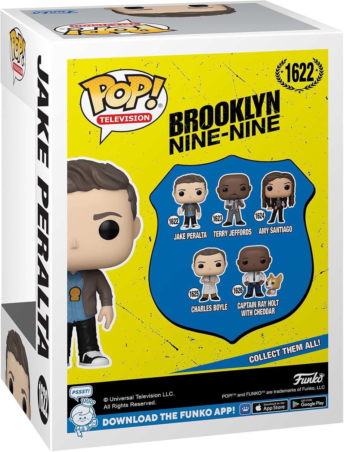 Funko POP TV: Brooklyn Nine-Nine- Jake w/bagel - Collectable Vinyl Figure - Gift Idea - Official Merchandise - Toys for Kids & Adults - TV Fans