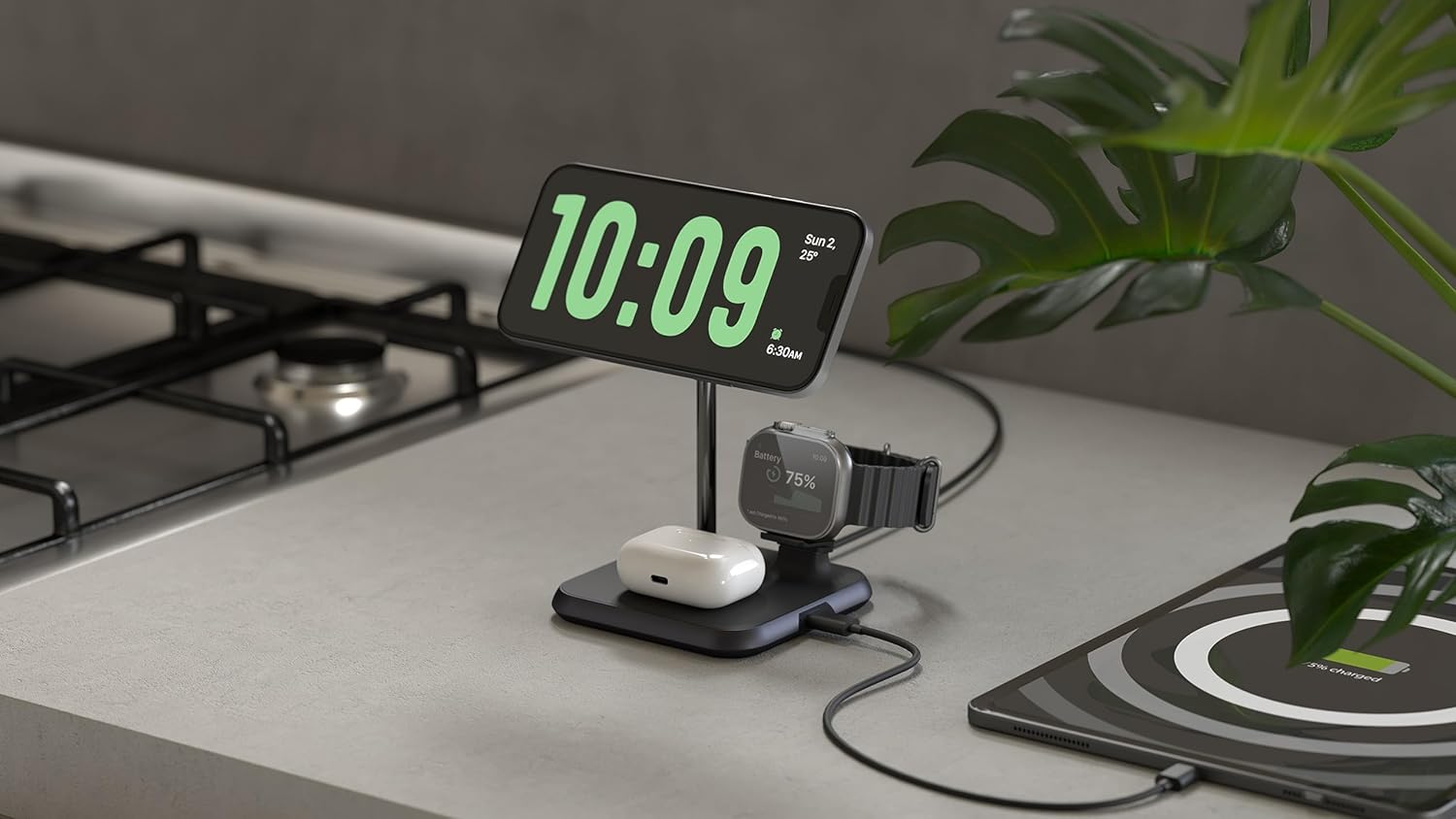 Zens - Wireless Charger 4In1 Zedc20B/00