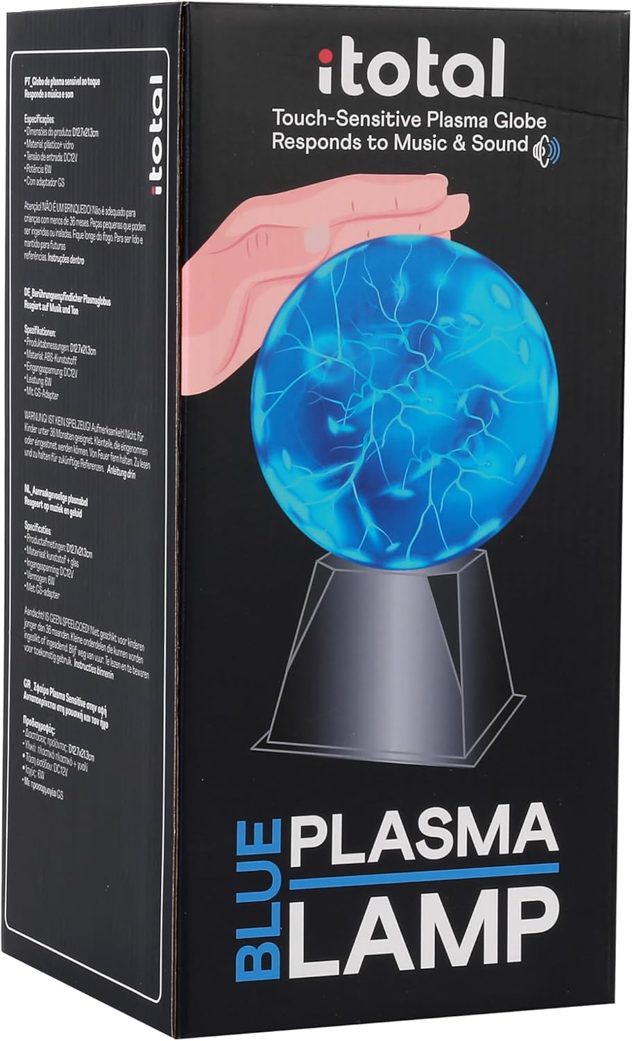 Itotal - Blue Plasma Lamp 5 (Xl2638)