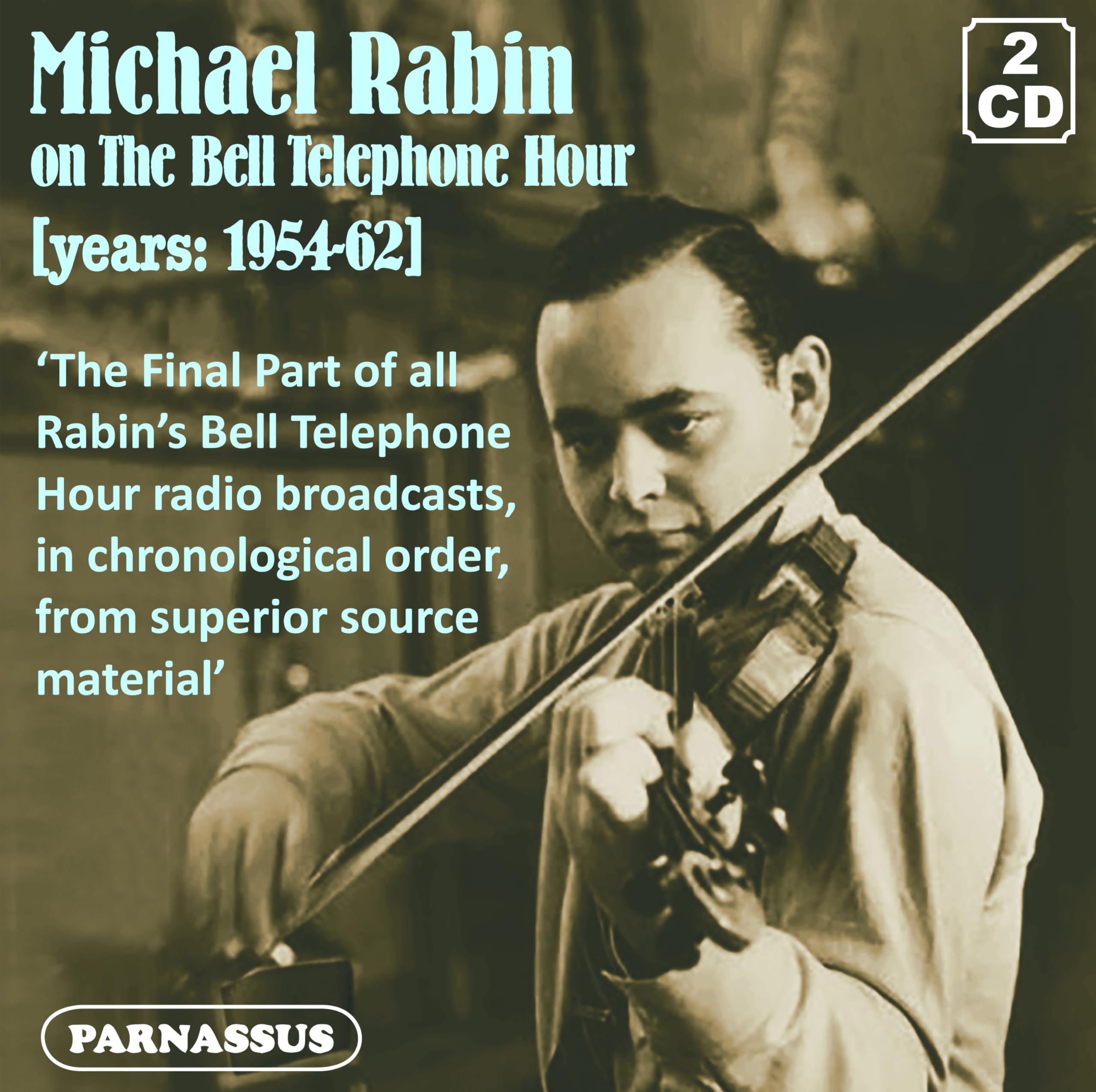 Michael Rabin on the Bell Telephone Hour: 1954/62