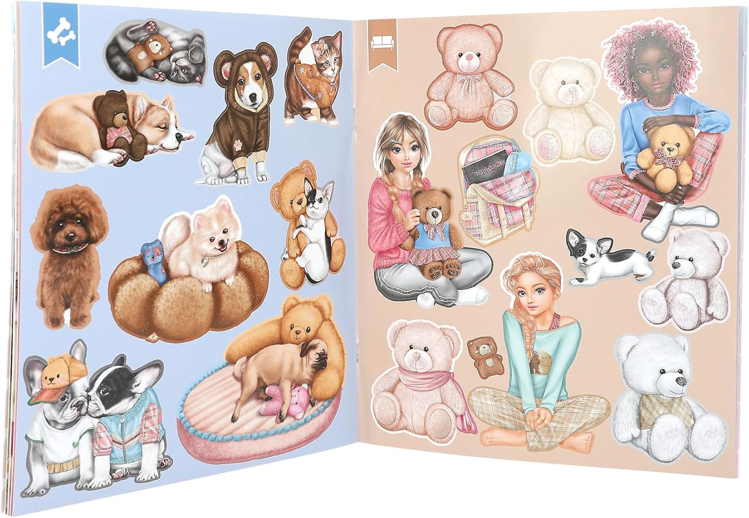 Topmodel - Stickerworld Team Teddy ( 0413209 )