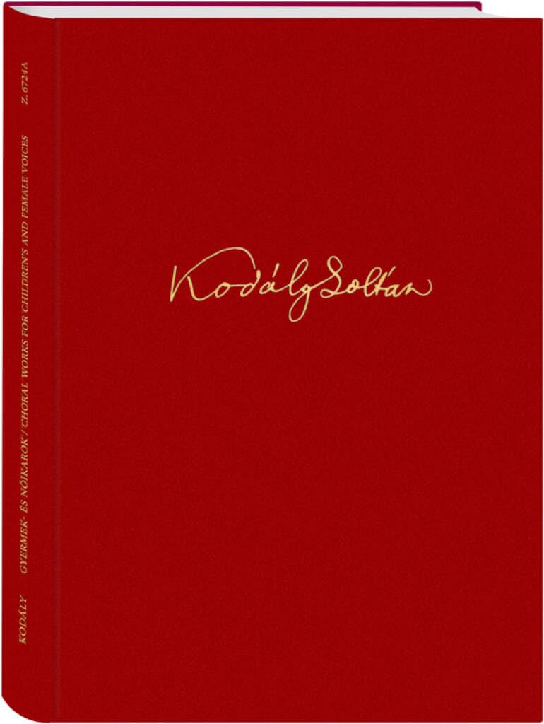 Choral Works for Children's and Female Voices Extended and revised edition
