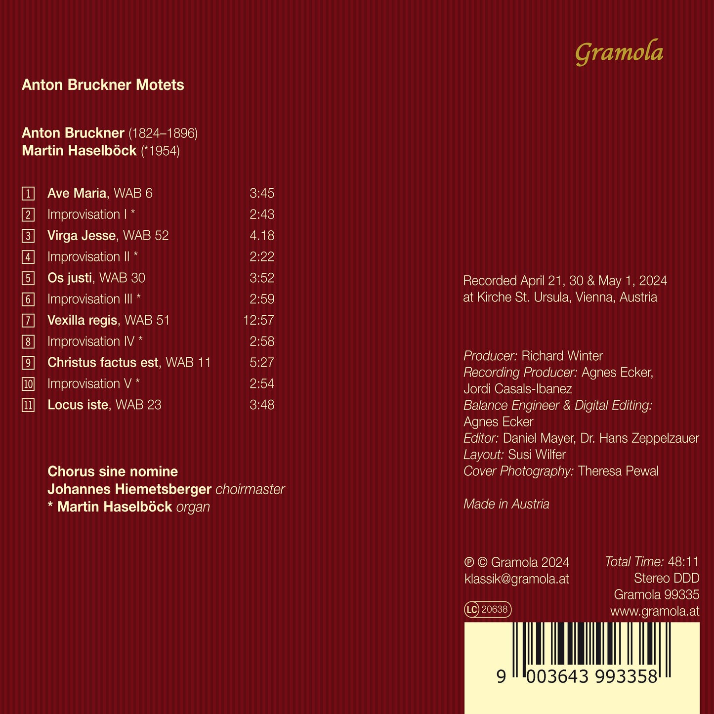 Anton Bruckner: Motetten