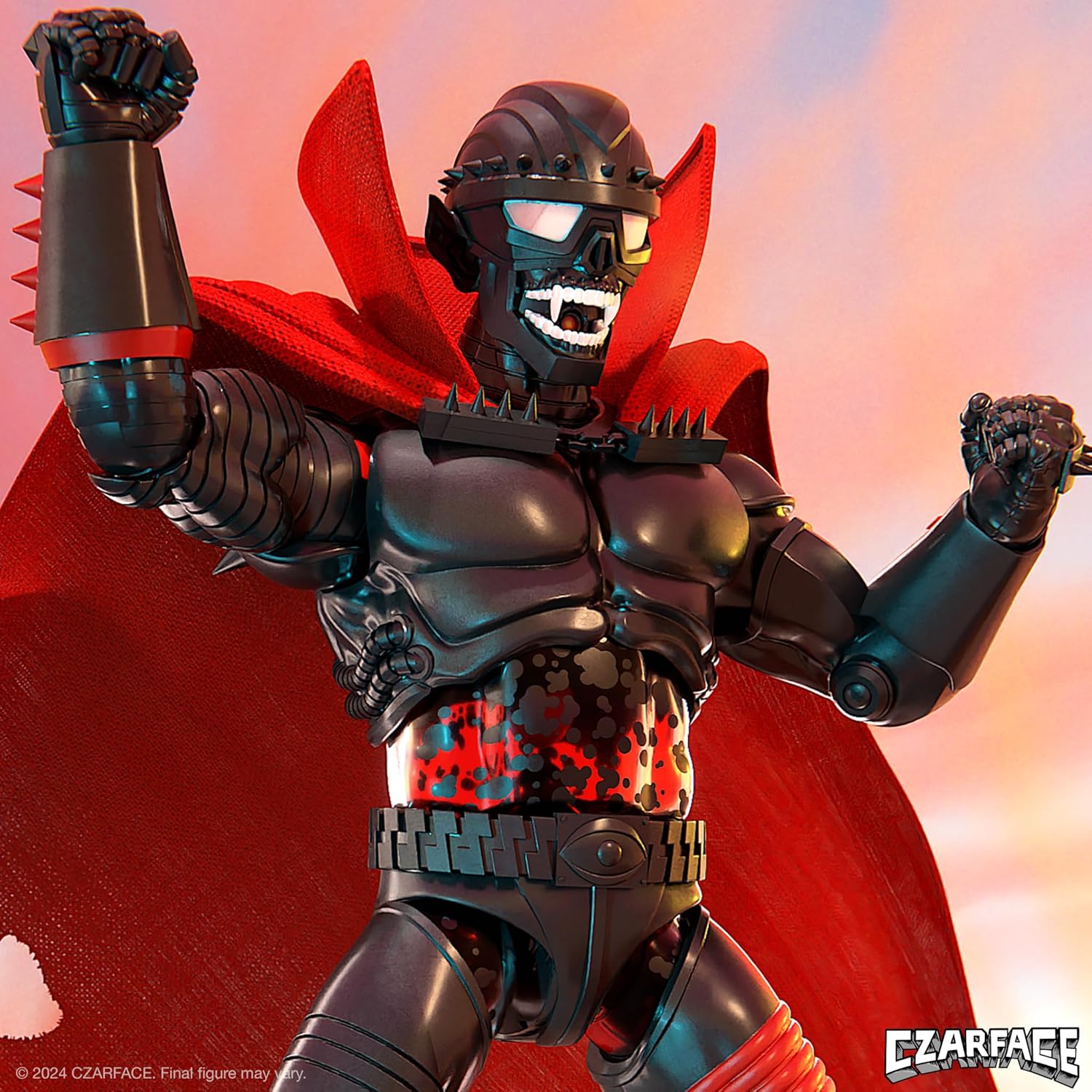 Super7 ULTIMATES! Czarface Czar Noir - 7" Czarface Action Figure with Accessories Hip Hop Collectibles and Retro Toys