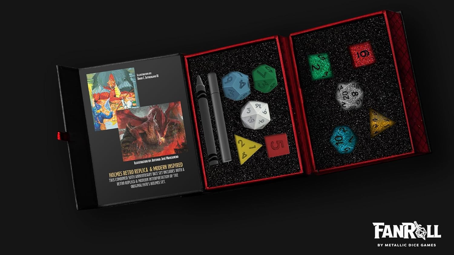 FanRoll D&D 50th Anniversary Then/Now Set