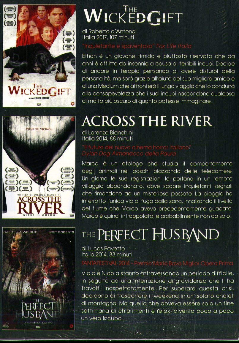 Nuovo Horror Italiano Coll. Box 3Dvd,