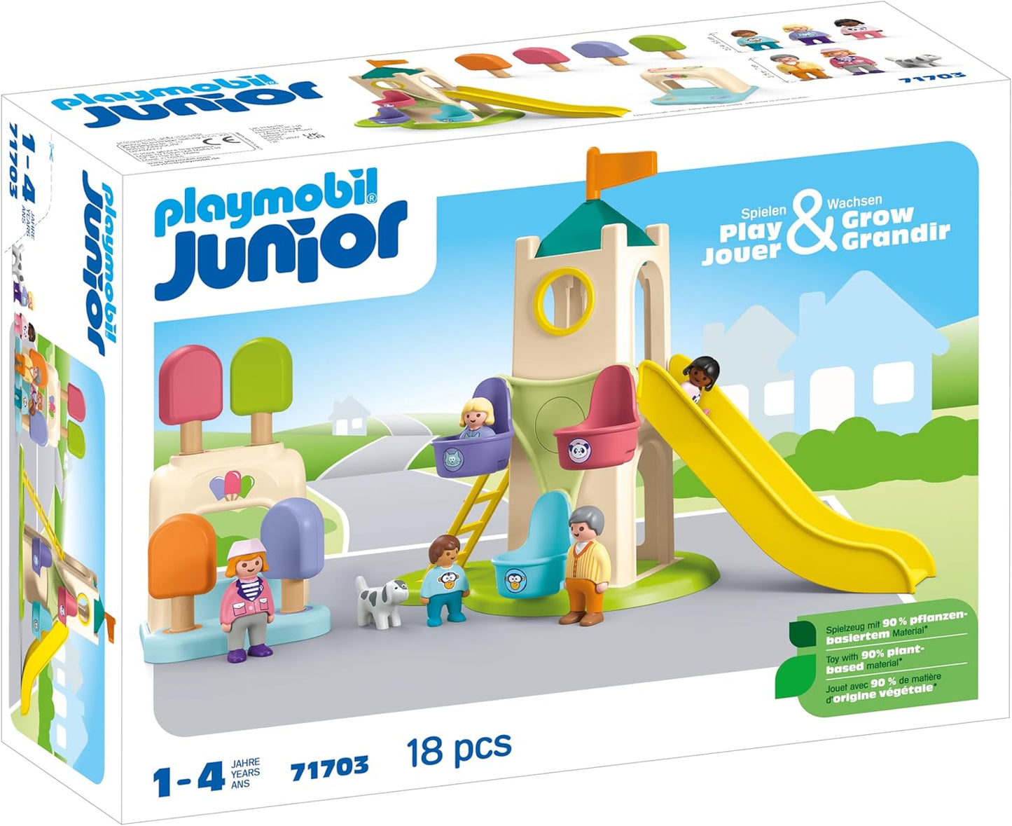Playmobil - Junior: Adventure Tower With Ice Cream Booth (71703)