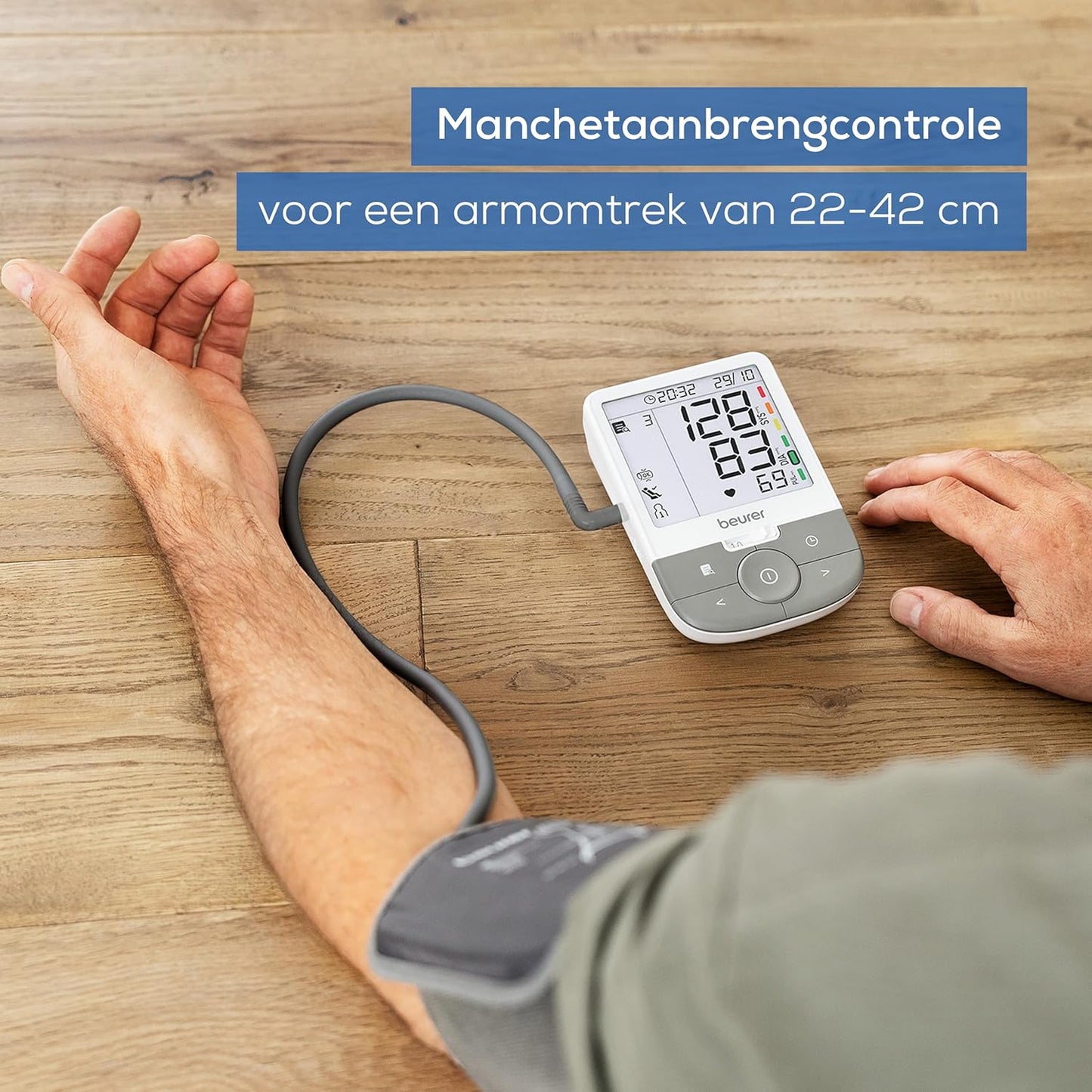 Beurer - Upper Arm Blood Pressure Monitor Bm 53 - 5 Years Warranty