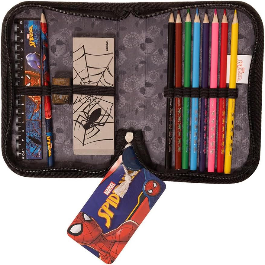 Kids Licensing - Filled Single Decker Pencil Case - Spider-Man (017808308)