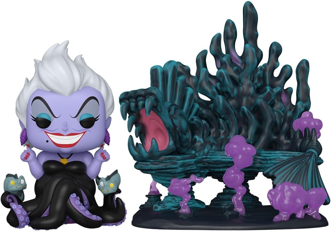 Funko Pop! Towns: Villains - Ursula's Lair - Disney Villains - Collectable Vinyl Figure - Gift Idea - Official Merchandise - Toys for Kids & Adults - Movies Fans - Model Figure for Collectors