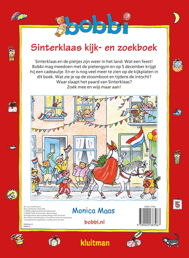 Sinterklaas kijk- en zoekboek (Bobbi