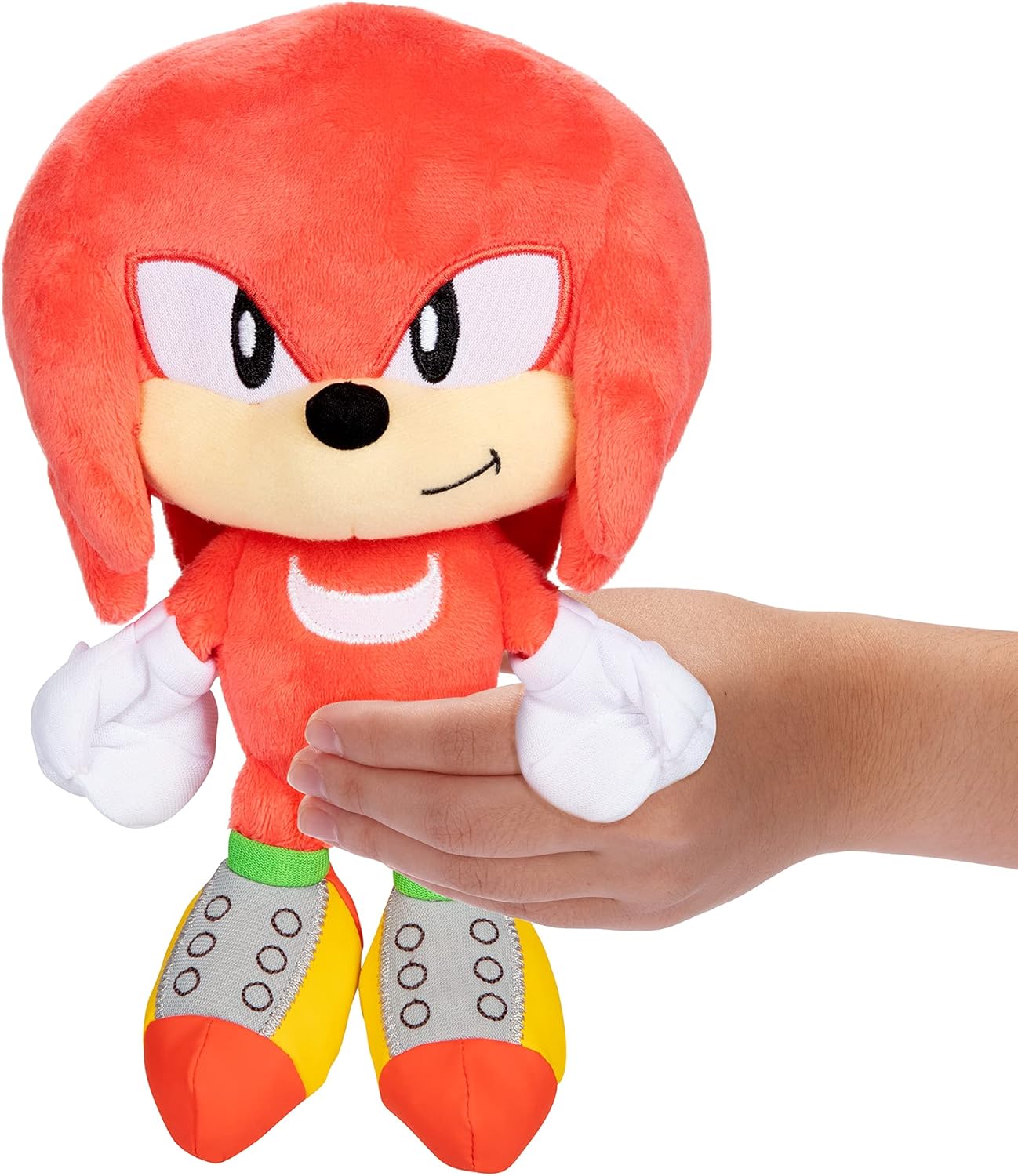 Sonic The Hedgehog 9" Basic Plush – Knuckles (Polygbag 4L)