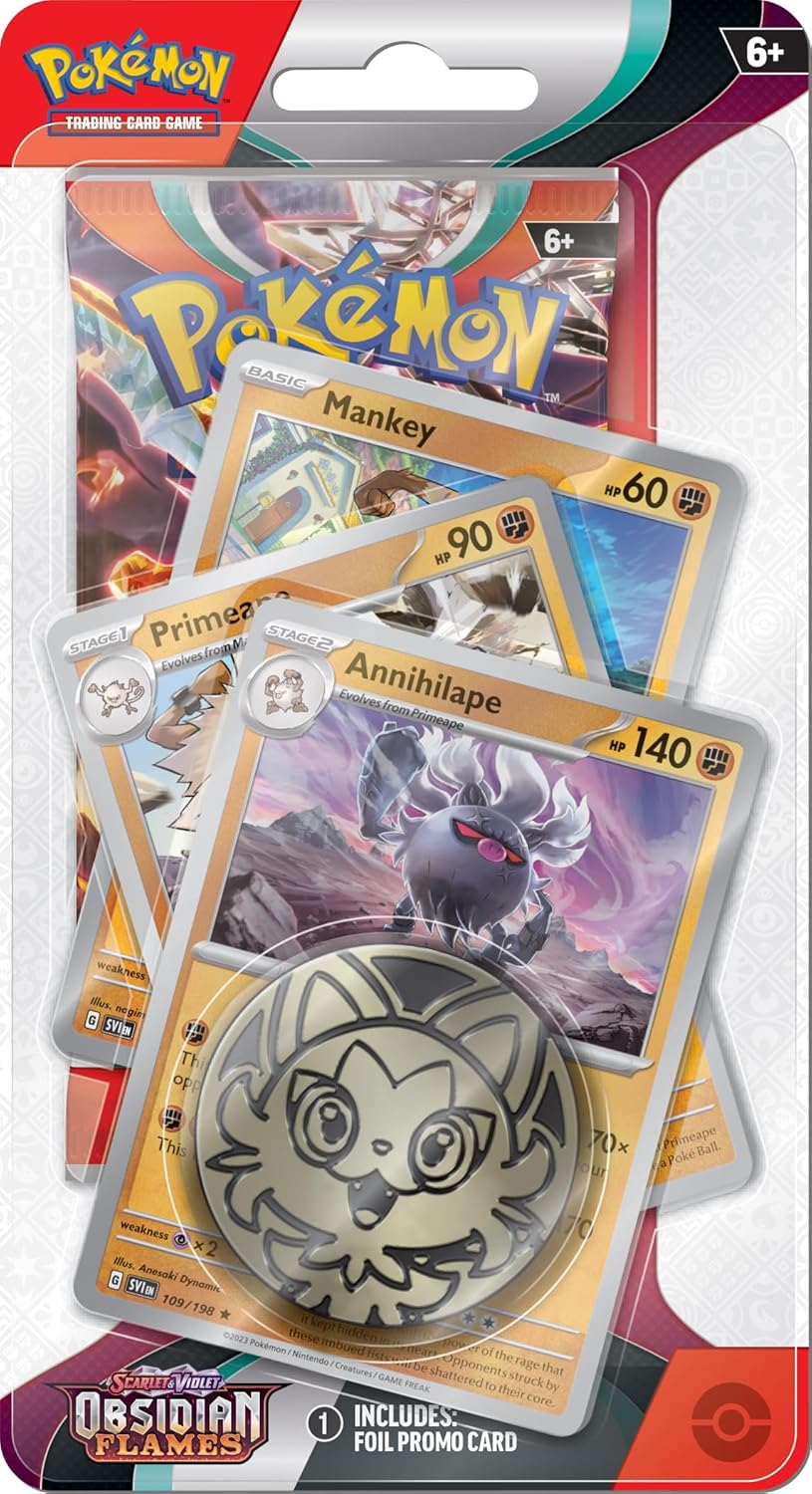 Pokémon TCG: Scarlet & Violet - Obsidian Flames Kingambit Premium Checklane Blister - EN