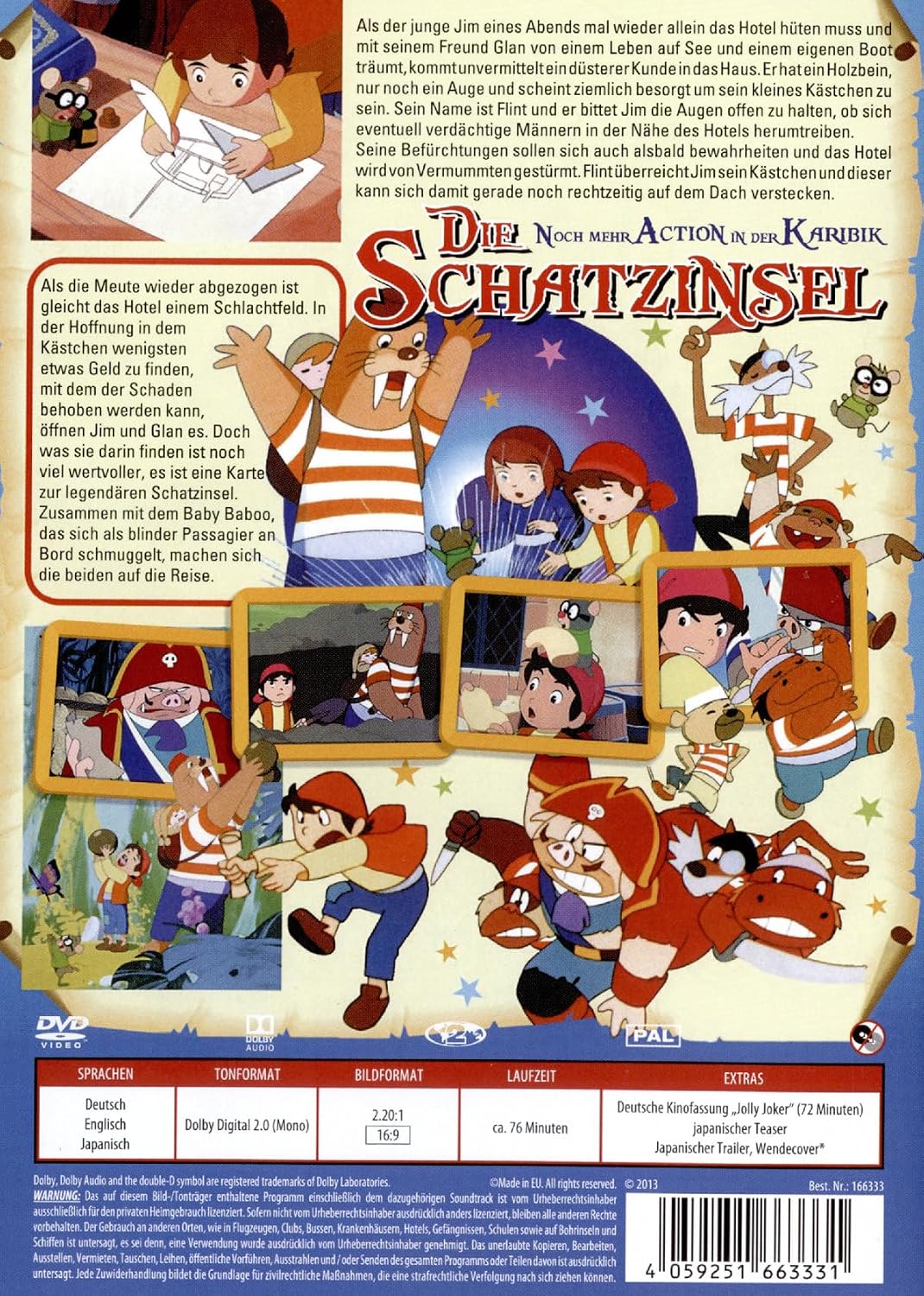 Die Schatzinsel - Das grosse Abenteur der Tiere