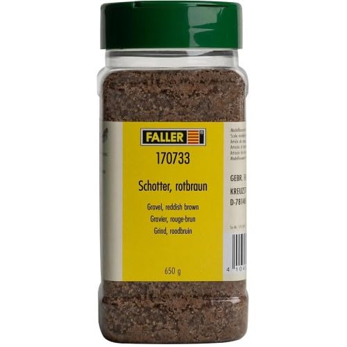 Faller - Gemalen Steen Roodbruin 0,5/1,0 Mm Korrel 650 Gr (11/24) *