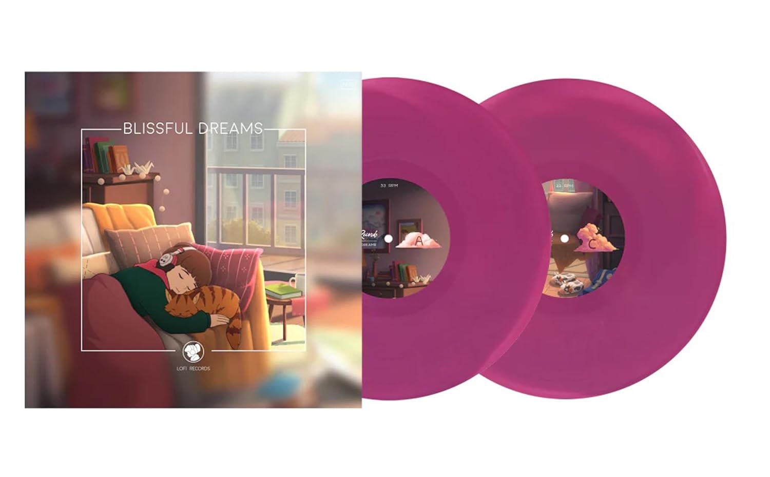 LOFI GIRL PRESENTS BLISSFUL DREAMS (PINK VINYL/ +ST