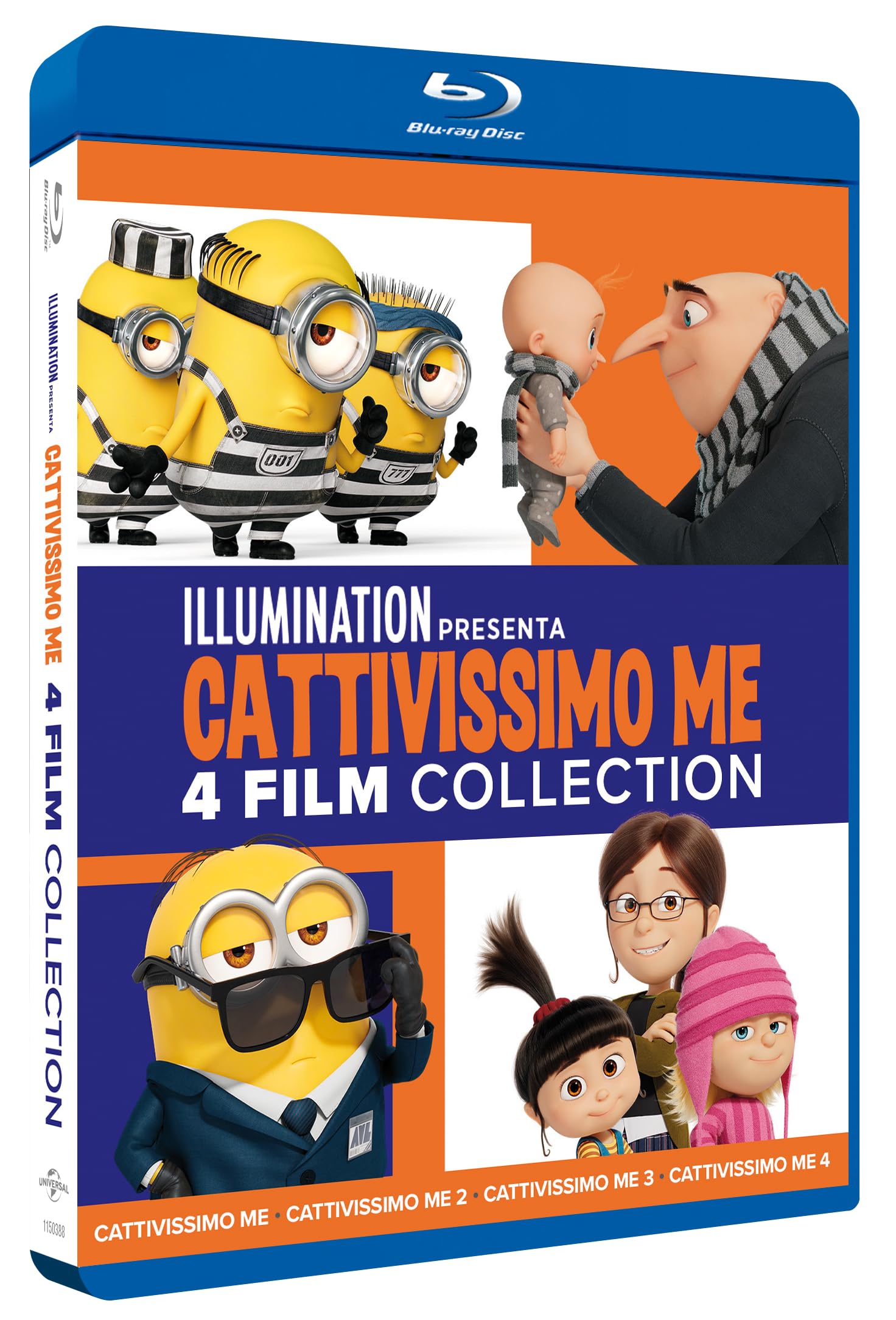 Cattivissimo Me - 4 Film Collection (4 Blu-ray