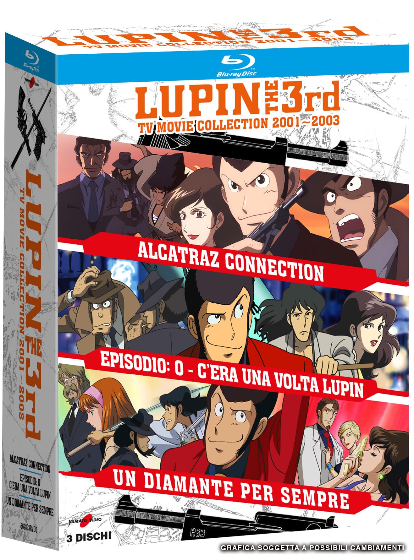 Lupin Iii - Tv Movie Collection ``2001 - 2003`` - (Box 3 Br)