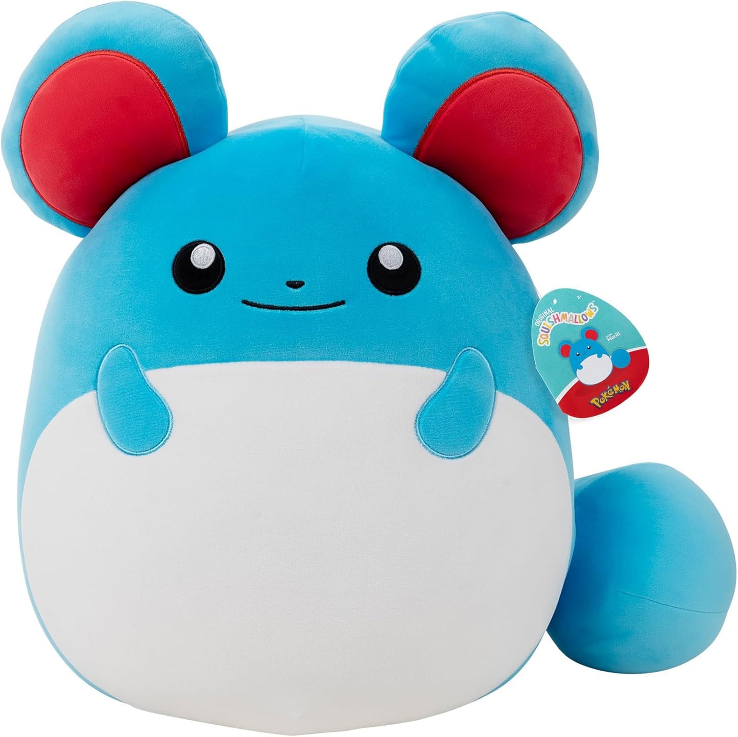 Squishmallows Original 14-Inch Marill Pokémon Plush - Ultrasoft Official Jazwares Plush (Large