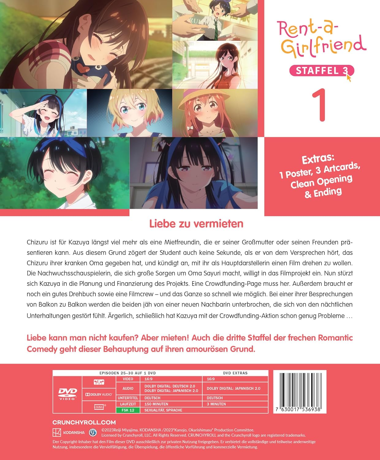 RENT-A-GIRLFRIEND - STAFFEL 3 - VOL.1