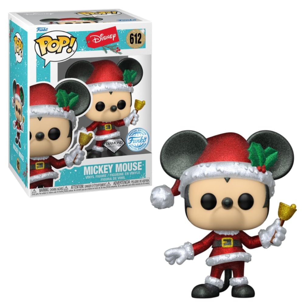 Pop! Disney: Holiday - Mickey Mouse Diamond Glitter Special Edition