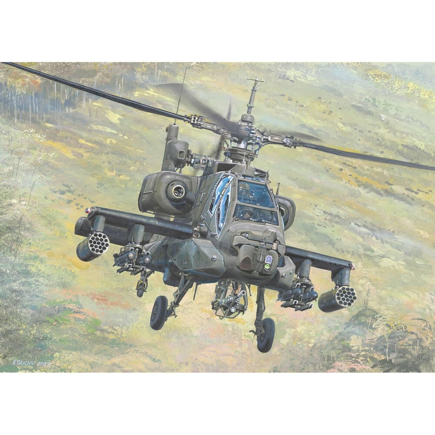 Trumpeter 05115 - AH-64A Apache Late - scala 1/35 - Kit di modellismo in plastica