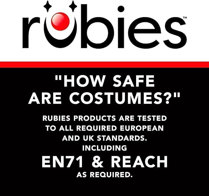 Rubies Hexenkostüm für Mädchen und Jungen, orangefarbenes Kleid und Hut, offizielles Lizenzprodukt, Hexen-Kostüm für Halloween, Partys XXS (3-4 AÑOS)