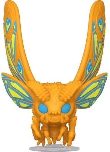 Funko! Godzilla Mothra Black Light Pop! Vinyl Figure - Entertainment Earth Exclusive, Black,blue,orange(FUN68723