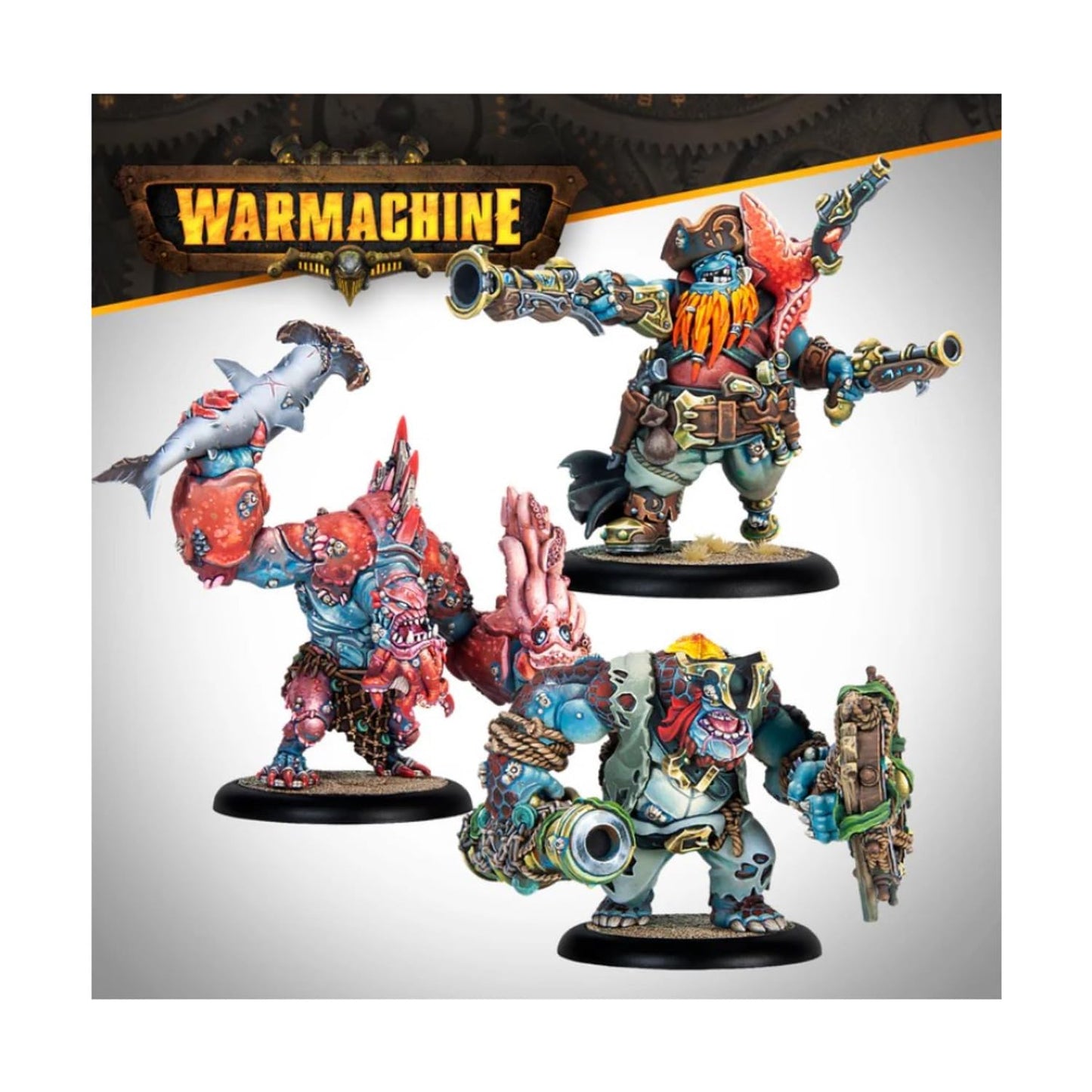 Steamforged Games Warmachine: Southern Kriels Brineblood Marauders Battlegroup Box