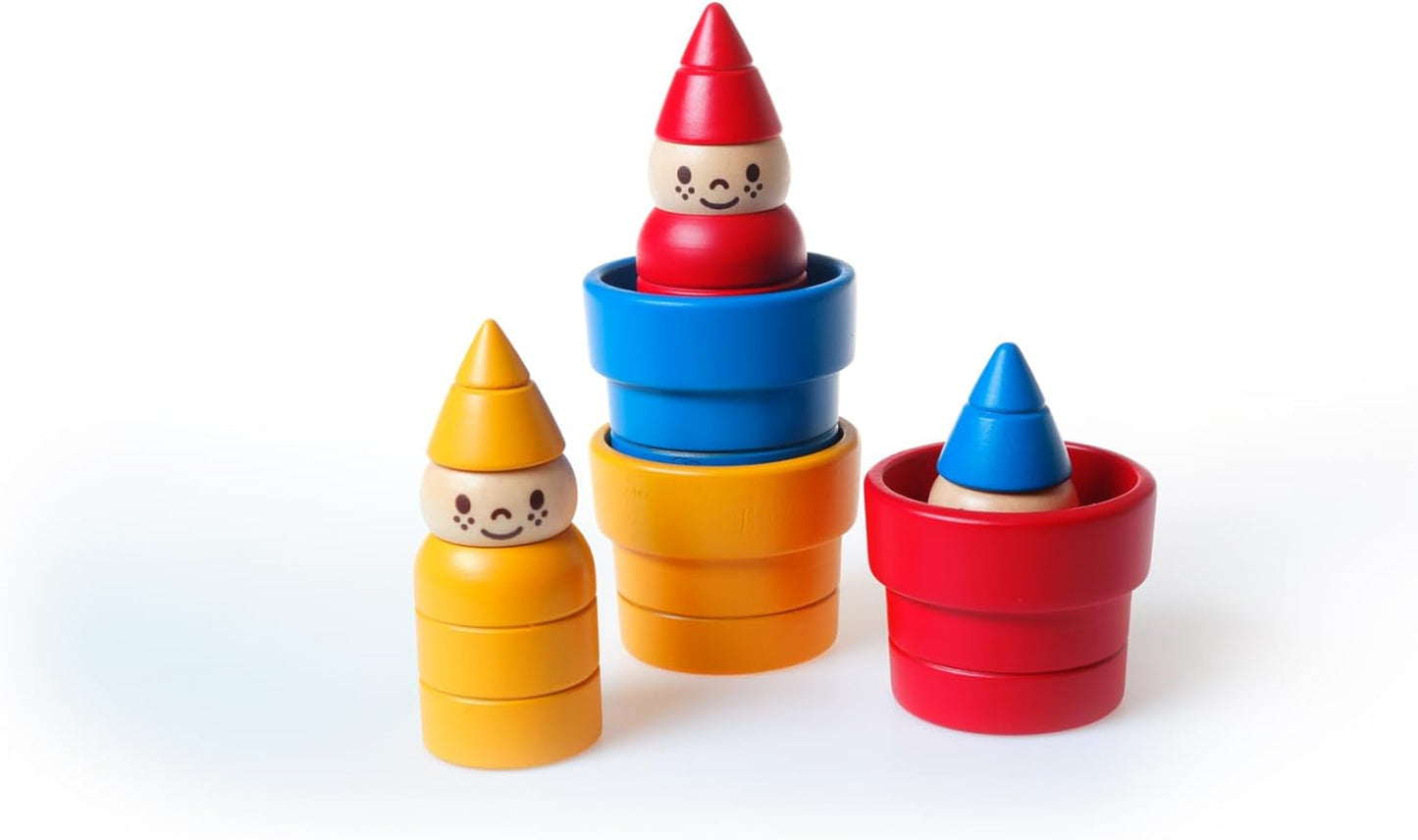 SmartGames - Gnome Sweet Gnome, Wooden Puzzle Game with 48 Challenges, Ages 3 to 7